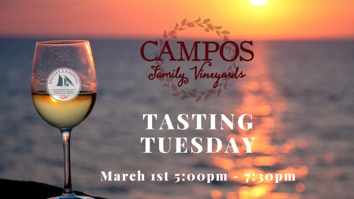 Tasting Tuesday featuring Campos Family Vineyards