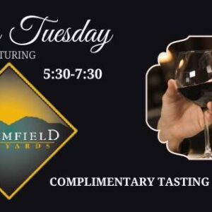 Tasting Tuesday featuring Bloomfield Vineyards